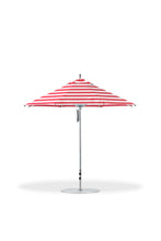 Frankford 854CAM 9' Greenwich Pulley Lift Aluminum Market Umbrella