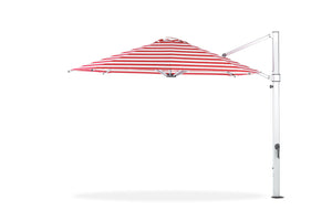 Frankford 880ARU-F 13' Aurora Fiberglass Crank Lift Cantilever Outdoor Market Umbrella