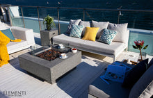 Elementi OFG103 Manhattan Concrete Outdoor Fire Table