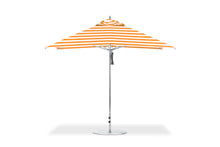 Frankford 883CAM 10' x 10'' G-Series Greenwich Pulley Lift Giant Aluminum Market Umbrella