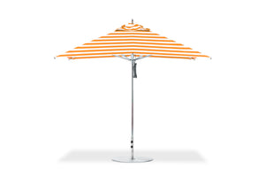 Frankford 883CAM 10' x 10'' G-Series Greenwich Pulley Lift Giant Aluminum Market Umbrella