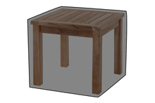 21"x21" Teak Outdoor End Table WeatherMAX Outdoor Weather Cover
