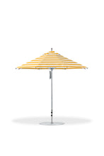Frankford 854CAM 9' Greenwich Pulley Lift Aluminum Market Umbrella