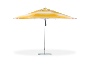 Frankford 880CAM 13' G-Series Greenwich Pulley Lift Giant Aluminum Market Umbrella