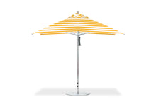 Frankford 883CAM 10' x 10'' G-Series Greenwich Pulley Lift Giant Aluminum Market Umbrella