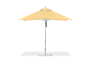 Frankford 883CAM 10' x 10'' G-Series Greenwich Pulley Lift Giant Aluminum Market Umbrella