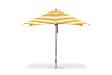 Frankford 883FM 10' x 10' G-Series Monterey Pulley Lift Giant Fiberglass Market Umbrella