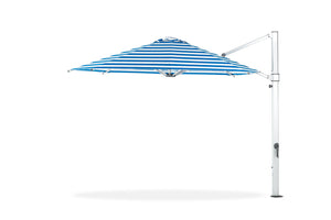 Frankford 880ARU-F 13' Aurora Fiberglass Crank Lift Cantilever Outdoor Market Umbrella