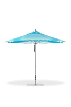 Frankford 864CAM 11' Greenwich Pulley Lift Aluminum Market Umbrella