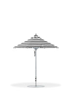 Frankford 845CAM 7.5' Greenwich Pulley Lift Aluminum Market Umbrella