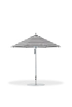 Frankford 854CAM 9' Greenwich Pulley Lift Aluminum Market Umbrella