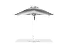 Frankford 883CAM 10' x 10'' G-Series Greenwich Pulley Lift Giant Aluminum Market Umbrella