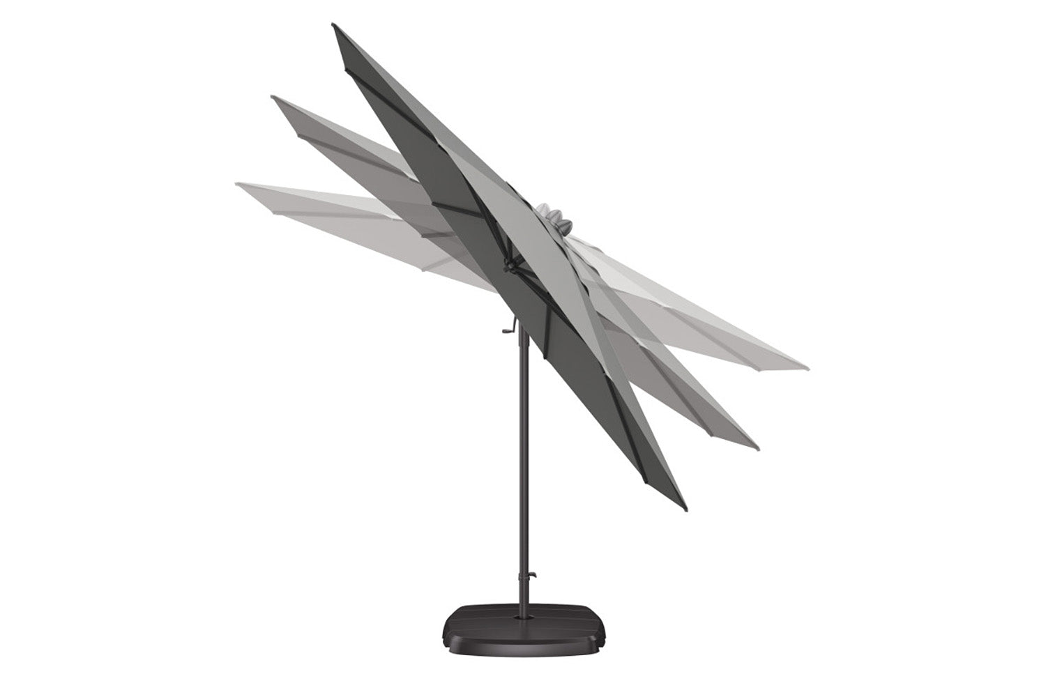 10ft octagonal cantilever patio umbrella Treasure Garden AG19A 10' Octagonal Aluminum Cantilever Patio Umbrella – Willow Creek Designs