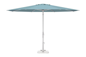 garden treasures market patio umbrella Auto Tilt with Sunbrella Fabric 9' By Treasure Garden, Black / Pacific Blue 100% solution Treasure Garden 11 ft. Sunbrella