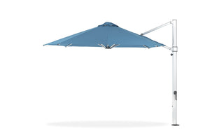 Frankford 880ARU-F 13' Aurora Fiberglass Crank Lift Cantilever Outdoor Market Umbrella