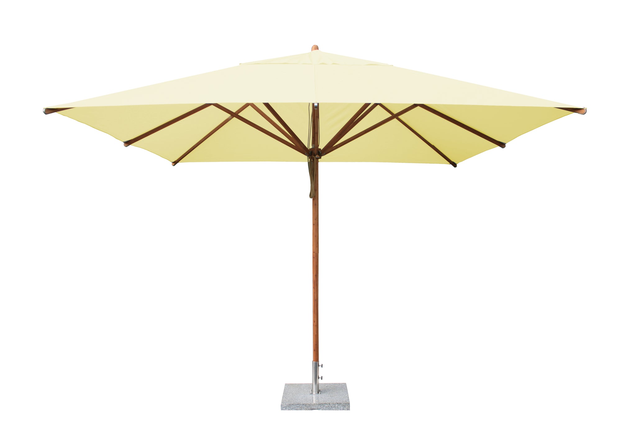 Bambrella Levante 11' Market Umbrella; Harvest Wheat