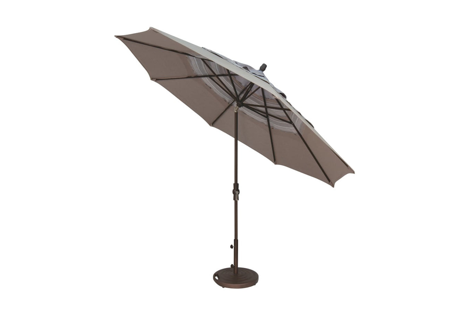 double wind vent patio umbrella Treasure Garden 11' Double Wind Vent Octagon Collar Tilt Crank Lift Ma – Willow Creek Designs