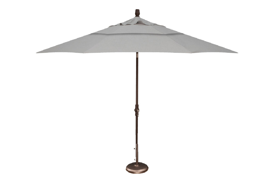 double wind vent patio umbrella Treasure Garden 11' Double Wind Vent Octagon Collar Tilt Crank Lift Ma – Willow Creek Designs