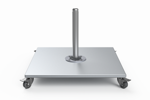 Frankford 36G-SQX2 Square Max Galvanized Steel Stack Mounting Base for Aurora Cantilever Umbrella