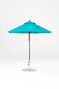 9' Monterey Pulley Lift Fiberglass Market Umbrella