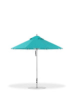 Frankford 854CAM 9' Greenwich Pulley Lift Aluminum Market Umbrella