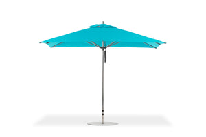 Frankford 883FM 8.5' x 11' G-Series Monterey Pulley Lift Giant Fiberglass Market Umbrella