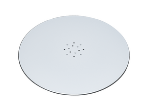 Frankford 40G-36G Round Max Galvanized Steel Stack Mounting Base for Aurora Cantilever Umbrella