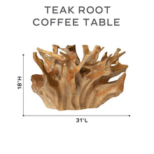 Teak Root Coffee Table