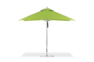 Frankford 883CAM 10' x 10'' G-Series Greenwich Pulley Lift Giant Aluminum Market Umbrella