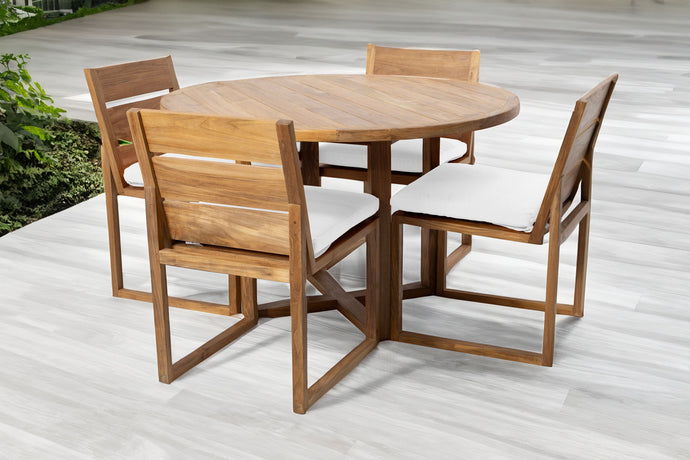 Venice 5 piece outdoor dining set online