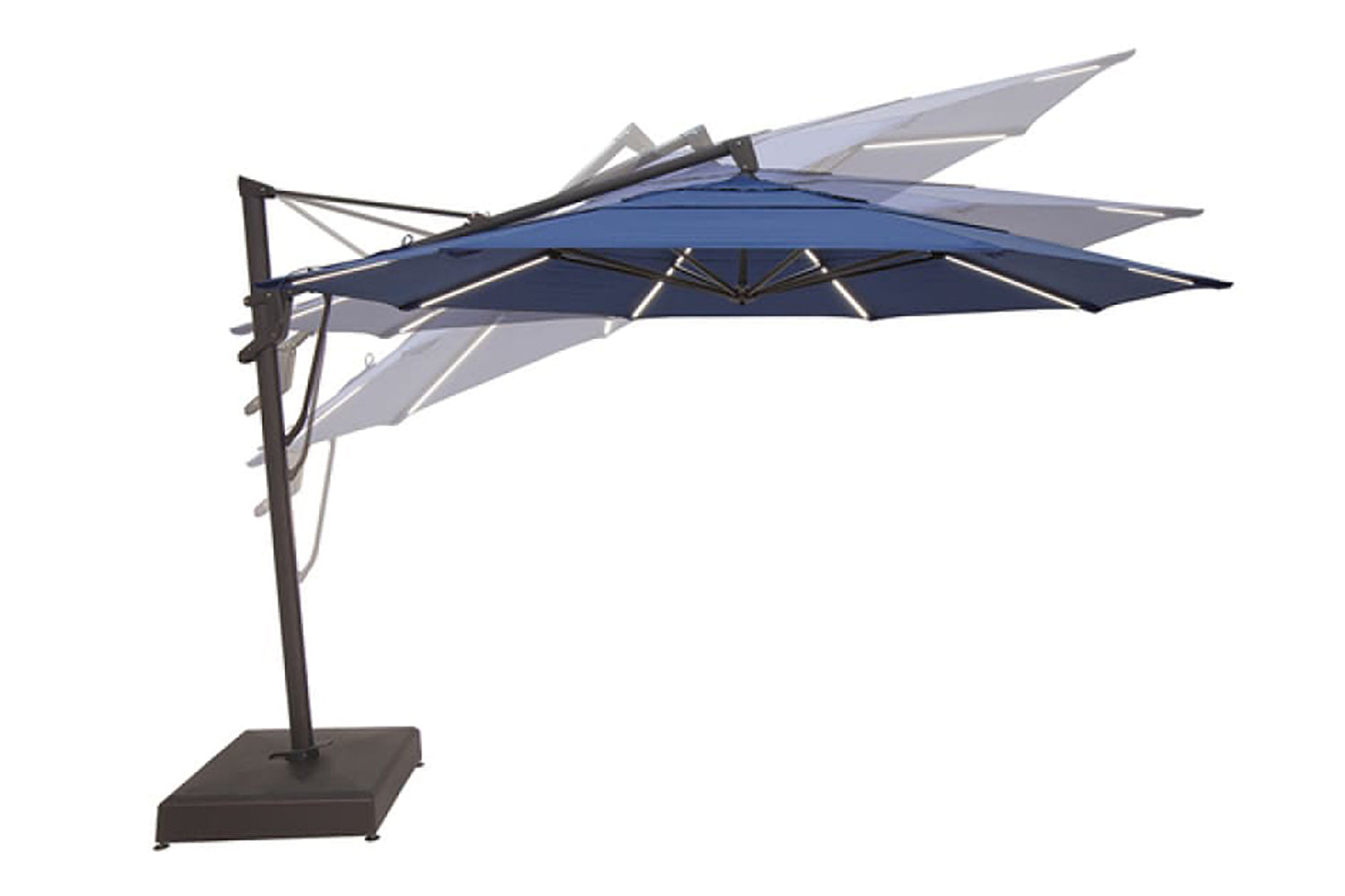 Treasure Garden Starlux AKZ Plus 13' Octagonal Aluminum Cantilever Pat – Willow Creek Designs Treasure Garden Starlux AKZ Plus 13' Octagonal Aluminum Cantilever Pat – Willow Creek Designs