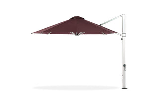 Frankford 880ARU-F 13' Aurora Fiberglass Crank Lift Cantilever Outdoor Market Umbrella