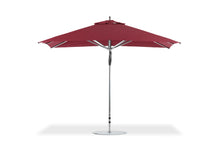 Frankford 882CAM 8.5' x 11'' G-Series Greenwich Pulley Lift Giant Aluminum Market Umbrella