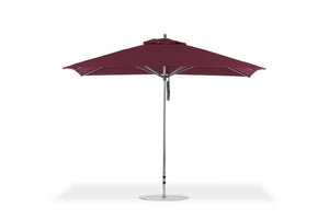 Frankford 883FM 8.5' x 11' G-Series Monterey Pulley Lift Giant Fiberglass Market Umbrella