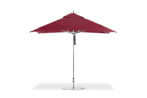 Frankford 883CAM 10' x 10'' G-Series Greenwich Pulley Lift Giant Aluminum Market Umbrella