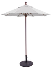 Galtech 715 6' Commercial Manual Lift Outdoor Market Umbrella