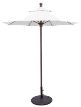 Galtech 715 6' Commercial Manual Lift Outdoor Market Umbrella
