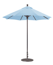 Galtech 722 7.5' Deluxe Commercial Manual Lift Outdoor Market Umbrella