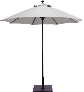 Galtech 725 7.5' Commercial Manual Lift Outdoor Market Umbrella