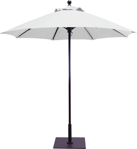 Galtech 725 7.5' Commercial Manual Lift Outdoor Market Umbrella