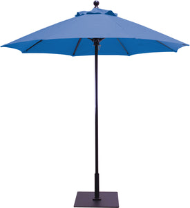 Galtech 725 7.5' Commercial Manual Lift Outdoor Market Umbrella
