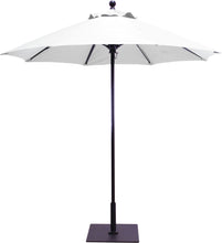 Galtech 725 7.5' Commercial Manual Lift Outdoor Market Umbrella