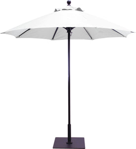 Galtech 725 7.5' Commercial Manual Lift Outdoor Market Umbrella