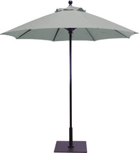 Galtech 725 7.5' Commercial Manual Lift Outdoor Market Umbrella