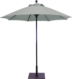 Galtech 725 7.5' Commercial Manual Lift Outdoor Market Umbrella