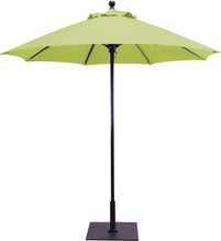Galtech 725 7.5' Commercial Manual Lift Outdoor Market Umbrella