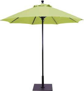 Galtech 725 7.5' Commercial Manual Lift Outdoor Market Umbrella