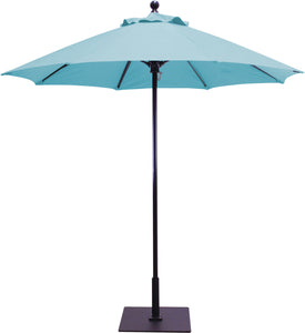 Galtech 725 7.5' Commercial Manual Lift Outdoor Market Umbrella