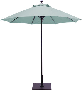 Galtech 725 7.5' Commercial Manual Lift Outdoor Market Umbrella