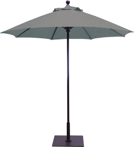 Galtech 725 7.5' Commercial Manual Lift Outdoor Market Umbrella